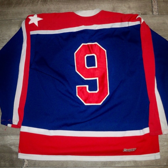 Vintage Cooper Team USA Olympics Miracle on Ice Hockey #9 Neal Broten Jersey - Picture 7 of 9